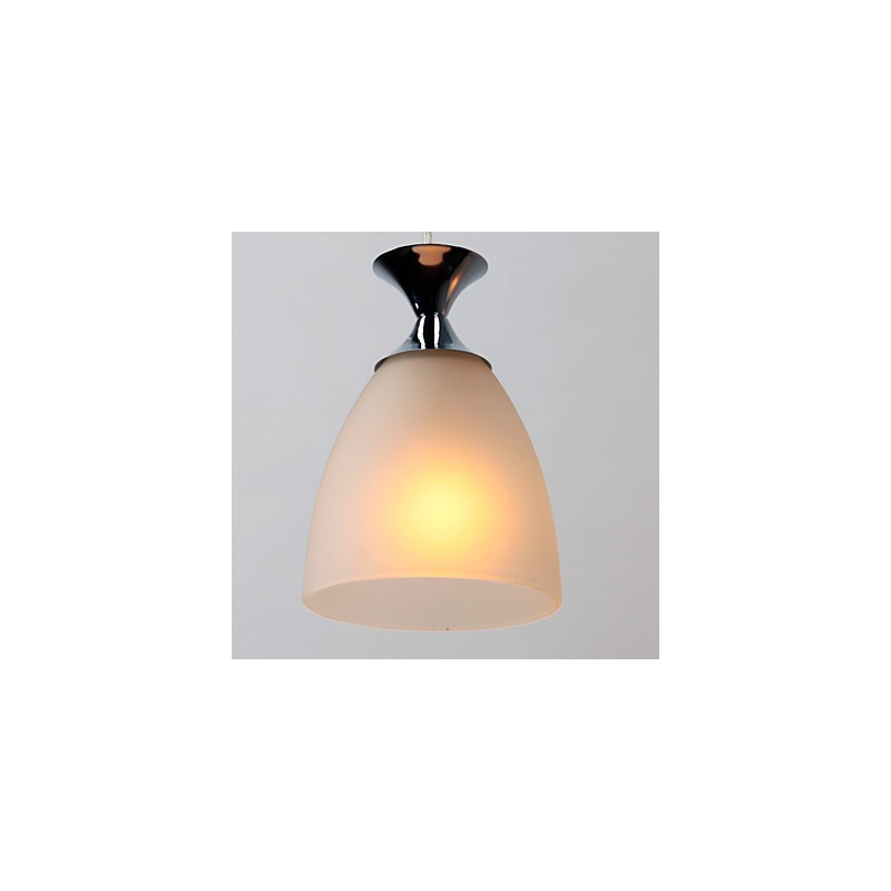 Modern Contemporary Island Mini Style Chrome Pendant Light