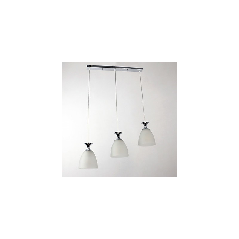 Modern Contemporary Island Mini Style Chrome Pendant Light