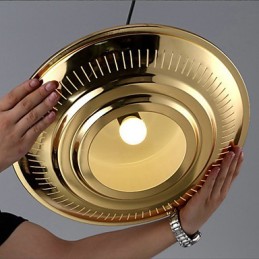 Country Electroplated Metal Pendant Light Garage