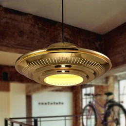 Country Electroplated Metal Pendant Light Garage