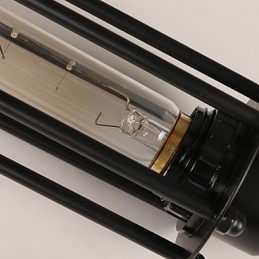 Creative European Style Restoring Ancient Ways Wrought Iron Alcatraz Single Head Droplight