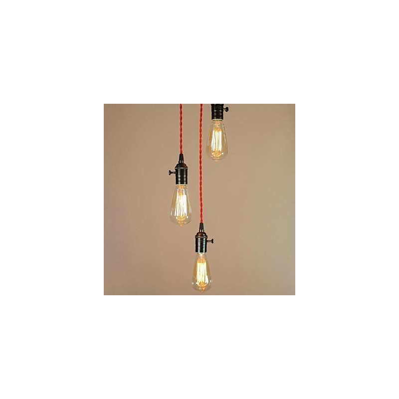 Country Mini Style Electroplated Metal Flush Mount