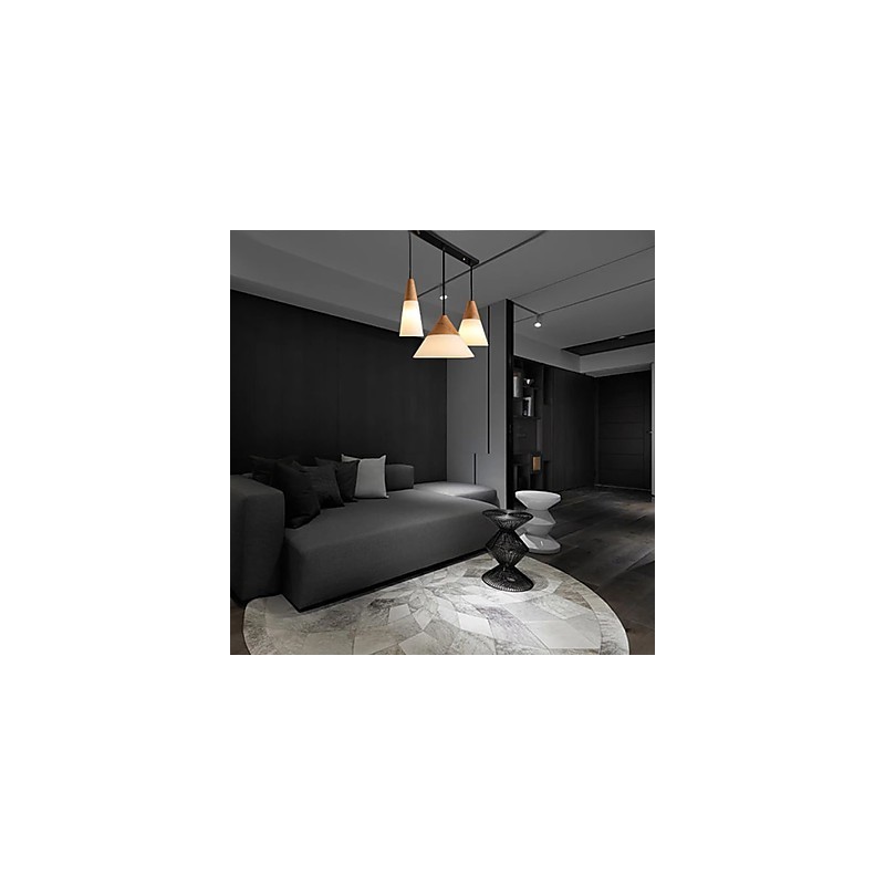 Modern Contemporary Mini Style Chrome Metal Chandelier