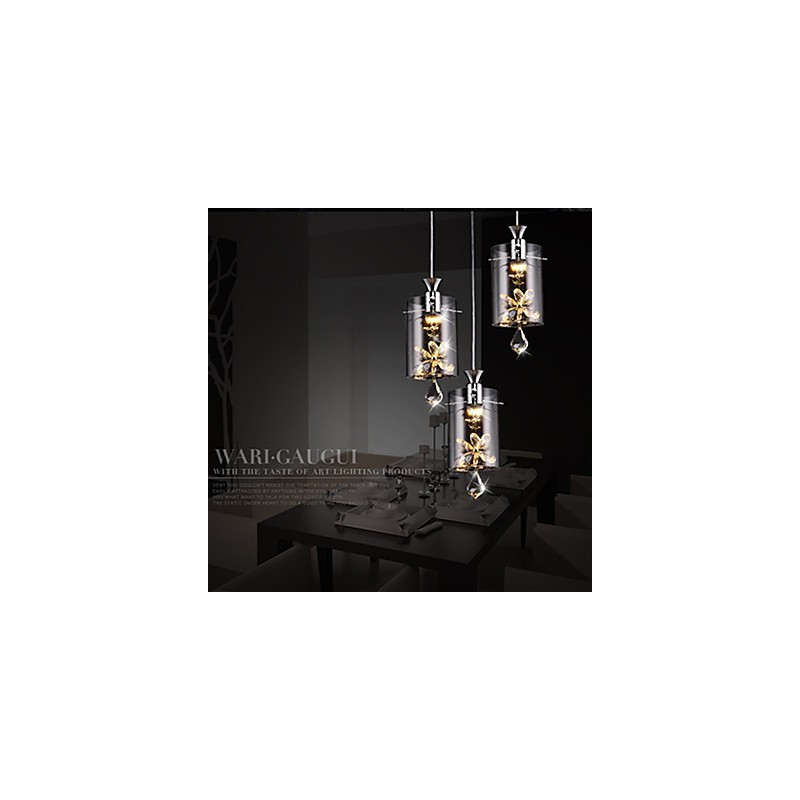 Modern Contemporary Crystal Others Glass Pendant Light