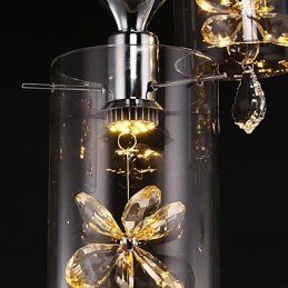 Modern Contemporary Crystal Others Glass Pendant Light