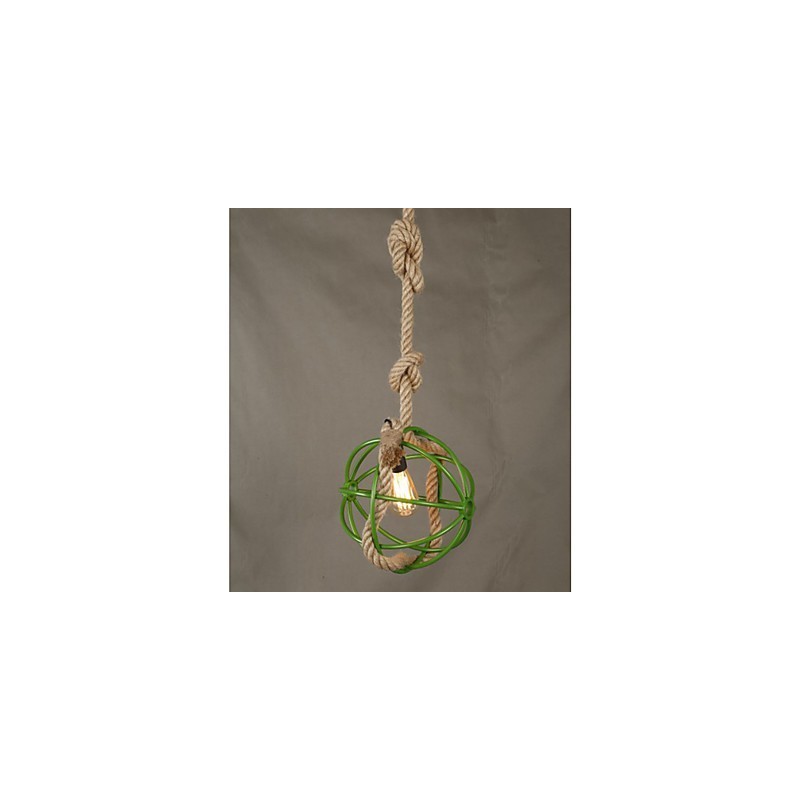 Retro Cafe Art Chandelier Chandelier Rope