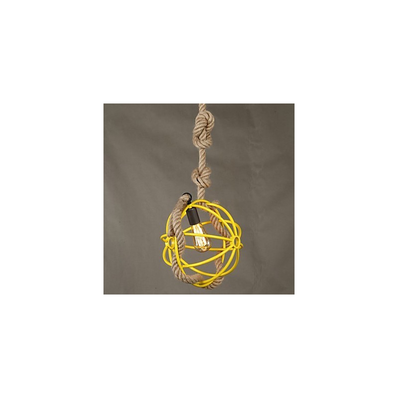 Retro Cafe Art Chandelier Chandelier Rope