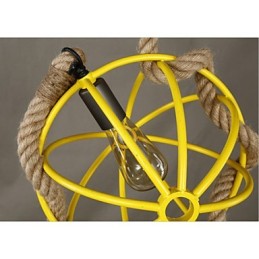 Retro Cafe Art Chandelier Chandelier Rope