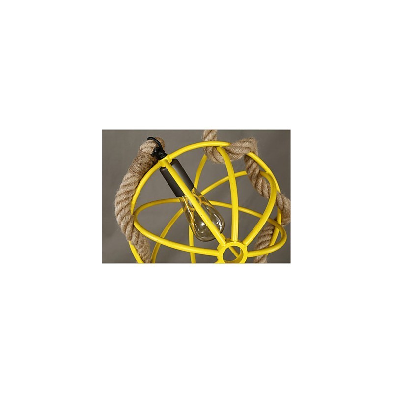 Retro Cafe Art Chandelier Chandelier Rope