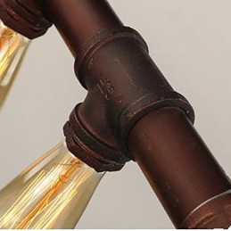 American Country Industrial Porch Loft Conduit Droplight