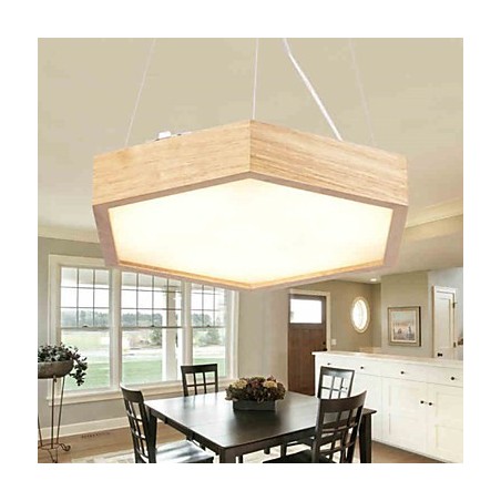 Modern Contemporary Country Mini Style Others Wood Bamboo Pendant Light