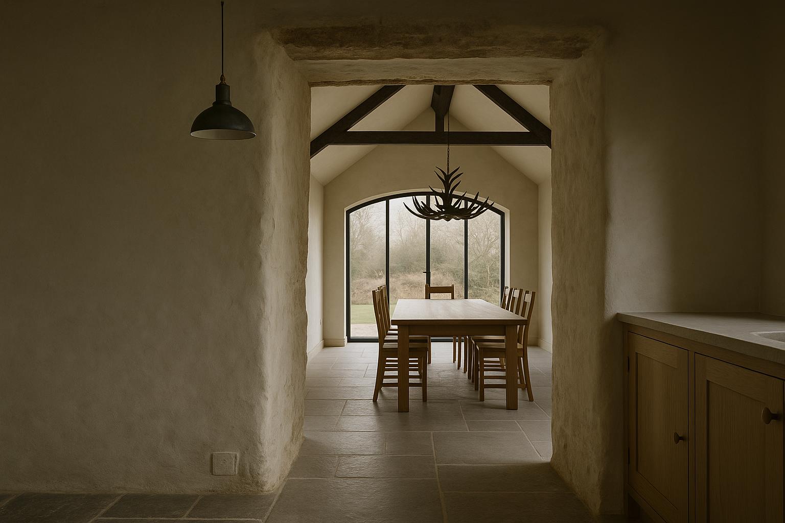 From Old Cottage to New Barn Room: A Connected Lighting Plan