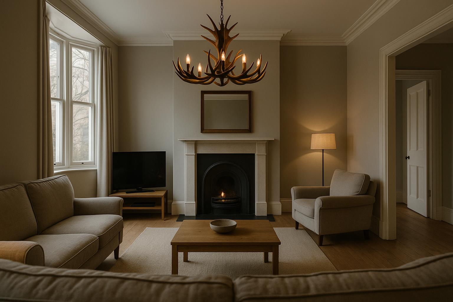 Sofa, Hearth and Screen: Placing an Antler Light