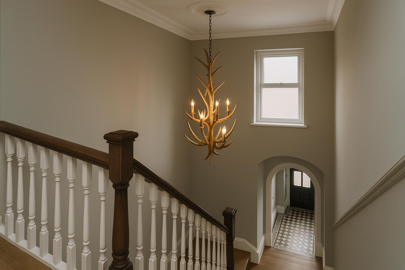 Planning Antler Lighting Around Hallways and Stairs